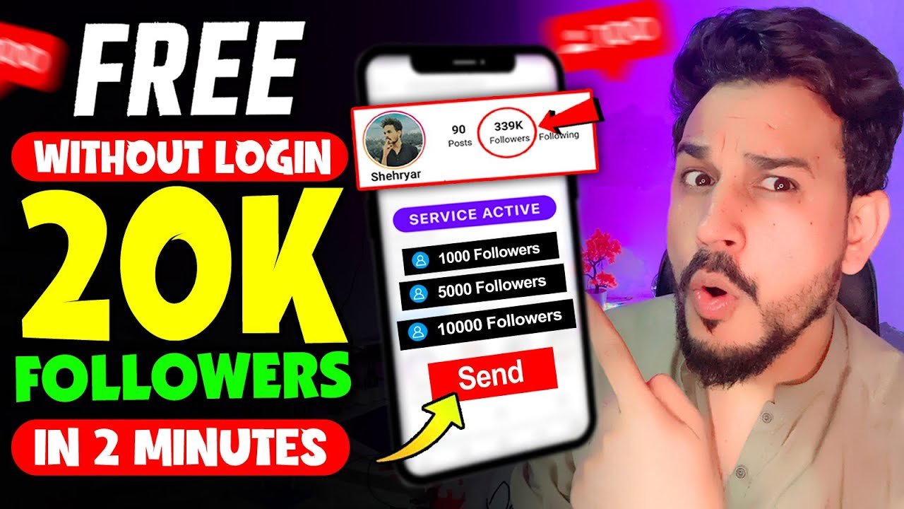 How to Get Free Instagram Followers 2024 – How to increase Followers on Instagram – Yt Teacher